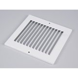 RELIABILT 6-in x 6-in Steel White Sidewall/Ceiling Grille