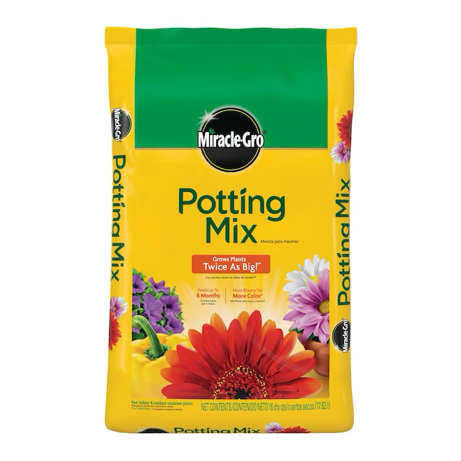 Miracle-Gro 16-Quart All-purpose Potting Soil Mix