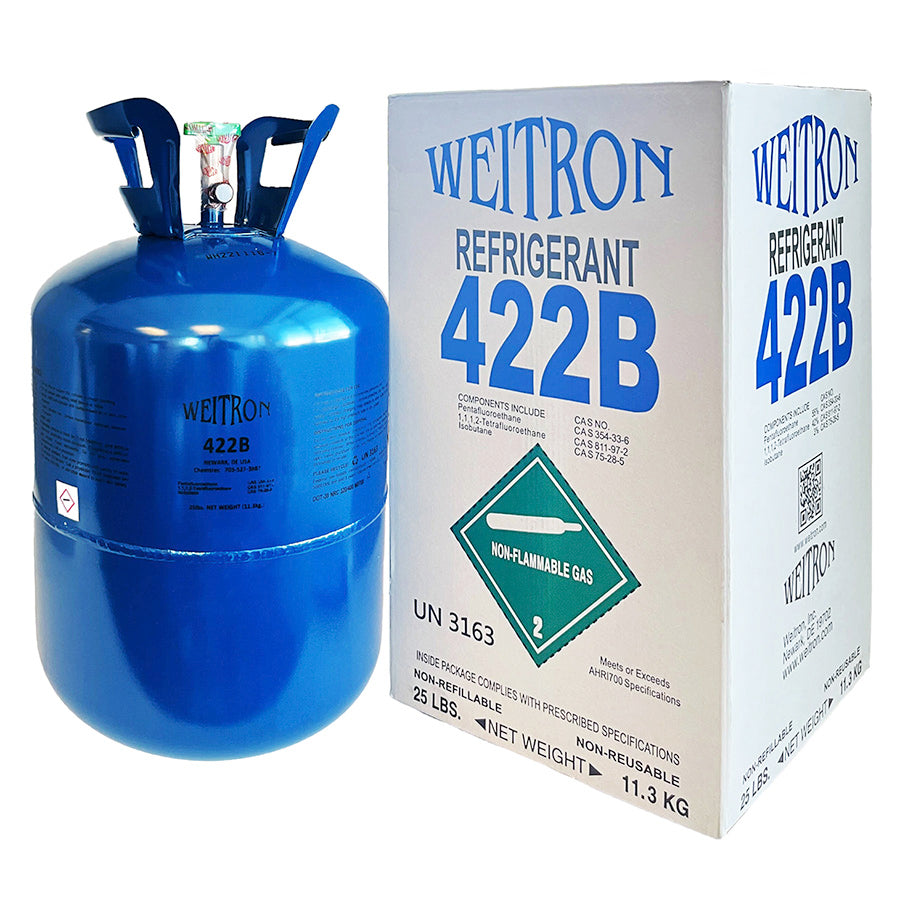 Weitron R422b Refrigerant Cylinder 25 lb.