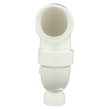 Charlotte Pipe 1-1/2-in x 1-1/2-in PVC DWV Hub P-Trap for Sanitary Drain