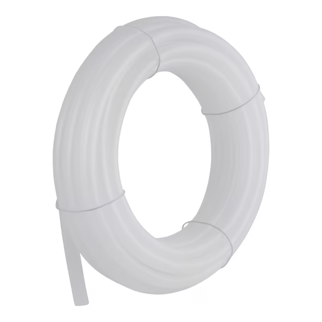 EZ-FLO 3/8-in ID x 25-ft Polyethylene White Clear Vinyl Tubing