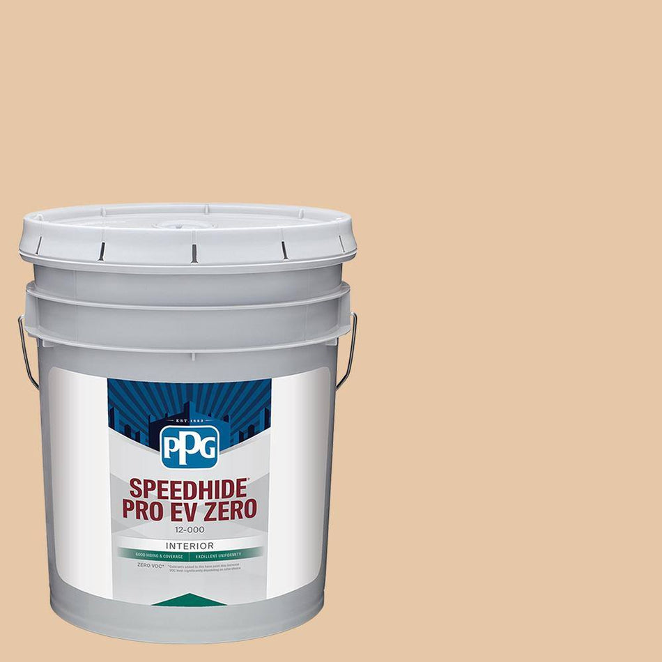 Speedhide Pro EV Flat Interior Paint, Pumpkin Cream