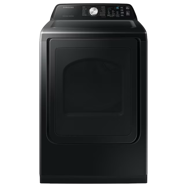 Samsung 7.4-cu ft Smart Electric Dryer (Brushed Black)