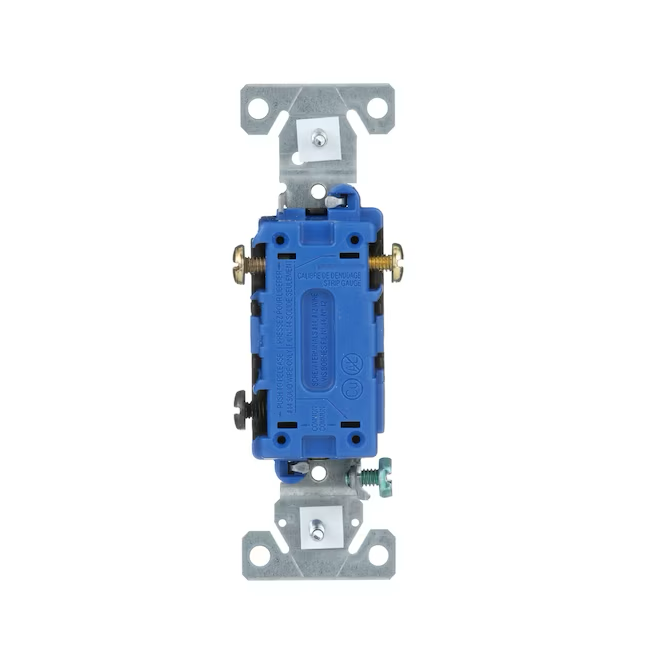 Eaton 15-Ampere 3-Wege-Kipplichtschalter, schwarz