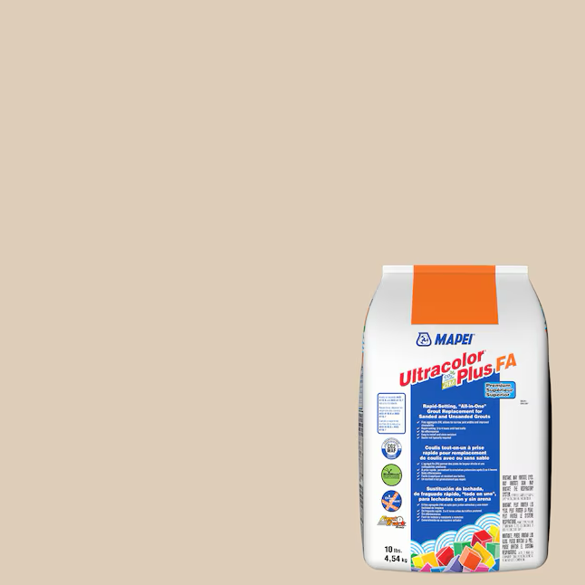 MAPEI Ultracolor Plus FA Light Almond #5049 Lechada todo en uno (10 lb)