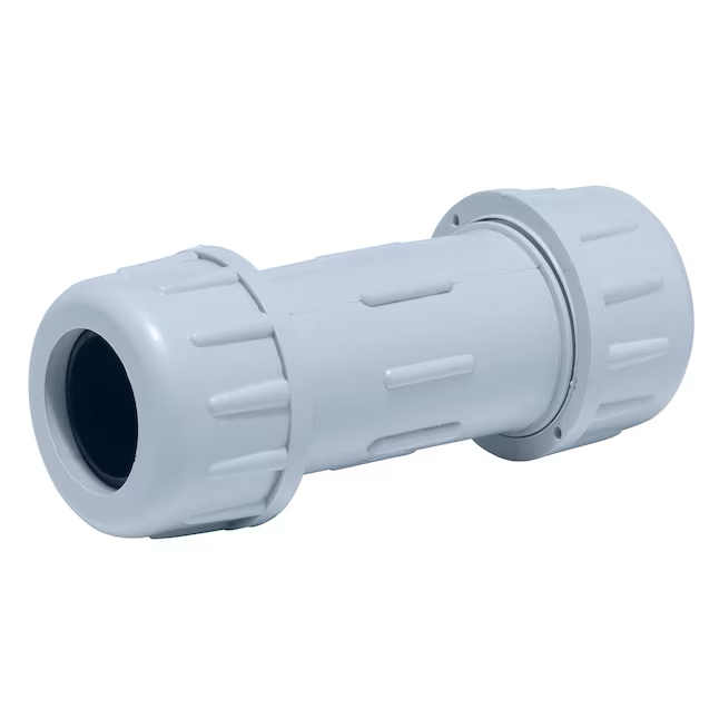 Homewerks Worldwide 1-in Schedule 40 PVC Compression Coupling