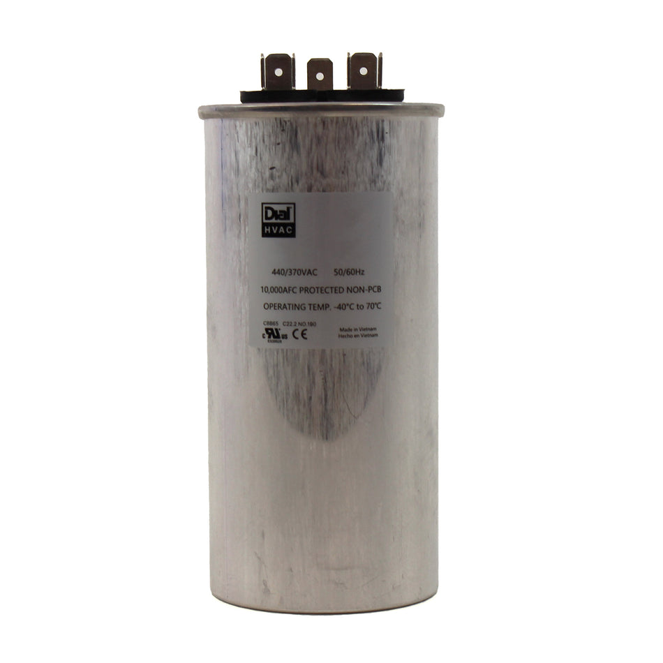 Dial 50+7.5μF Dual Run Capacitor