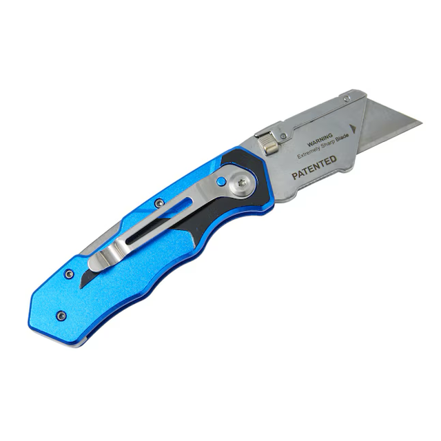 Kobalt Lockback 3/4-in 11-Blade Folding Utility Knife