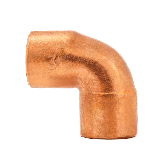 Streamline 1-in 90-Degree Copper Short Radius Elbow