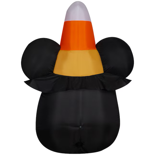 Disney 6-ft LED Mickey Mouse with Candy Corn Hat Inflatable