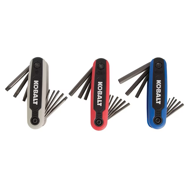 Kobalt 25-key Standard (Sae) and Metric Combination Hex Key Set