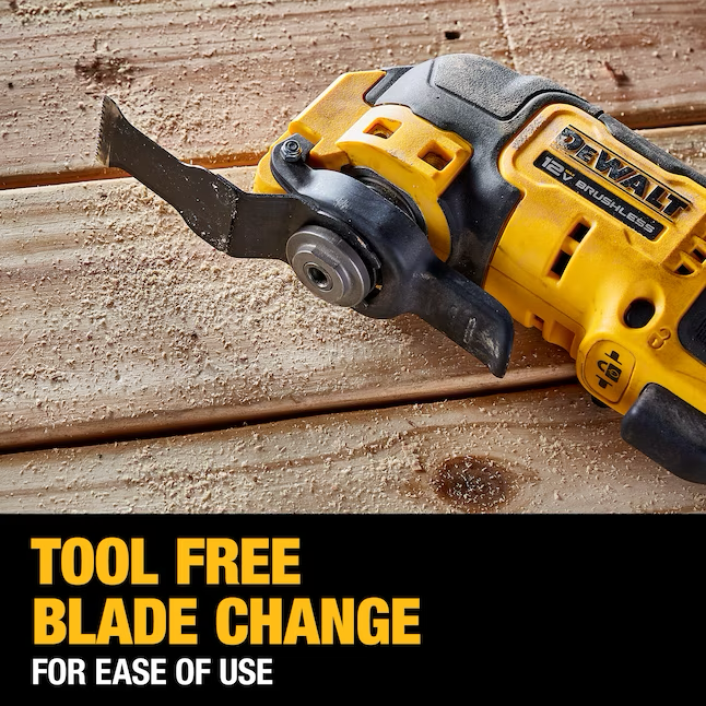 DEWALT XTREME Cordless Brushless 12-volt Max Variable Speed 4-Piece Oscillating Multi-Tool Kit