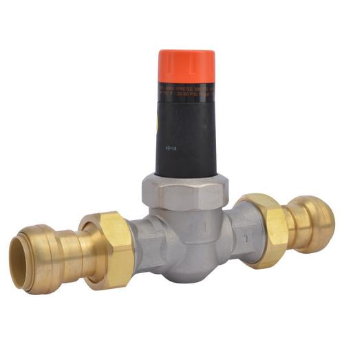 SharkBite 1 in. EB25 Pressure Regulating Valve (PRV,  EB25-DUSB Double Union SharkBite)