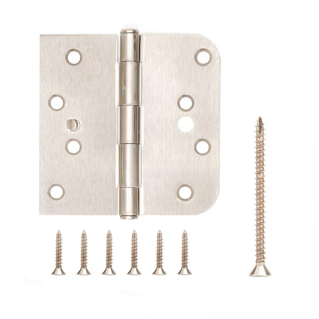 RELIABILT Security 4-in H Satin Nickel Mortise Interior Door Hinge