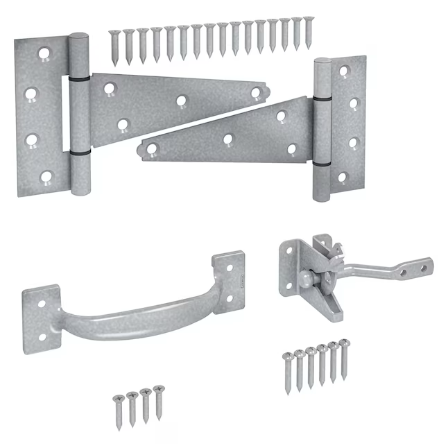 Kit de puerta National Hardware N166-008 en galvanizado