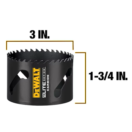 DEWALT 3-in Carbide-tipped Non-arbored Hole Saw