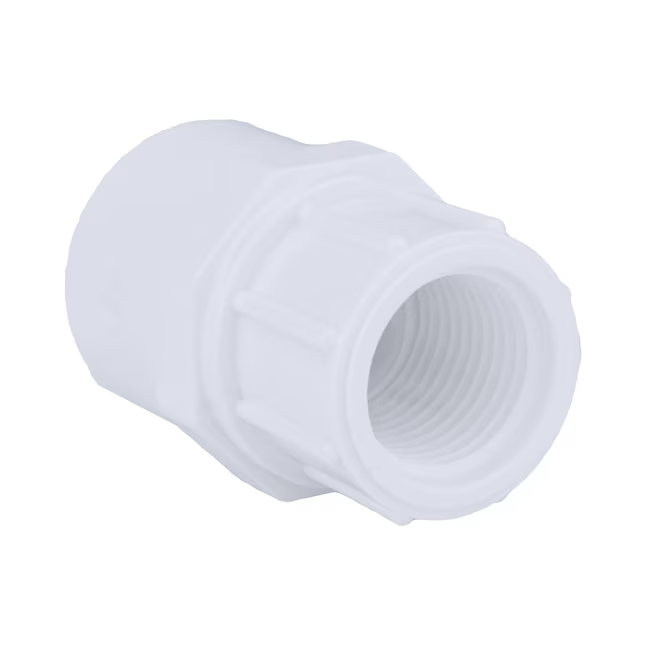 Charlotte Pipe 3/4-in x 1/2-in Schedule 40 PVC Reducing Female Adapter