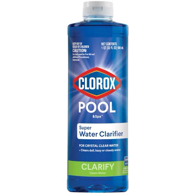 Clarificador de agua para piscina Clorox Pool&amp;Spa de 32 oz