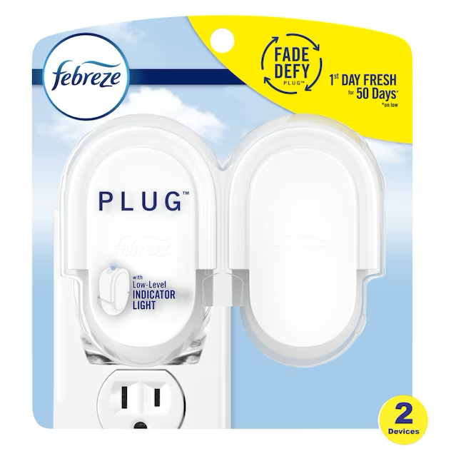 Febreze Plug 2-Count Geräte-Lufterfrischer (2er-Pack)