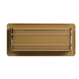 RELIABILT 4-in x 10-in Steel Brown Floor Register