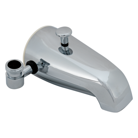 EZ-FLO Chrome Diverter Spout with Side Outlet