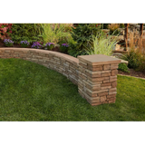 Belgard Bloque de muro de contención de hormigón para muro de cantera de 4 pulgadas de alto x 12 pulgadas de largo x 5,75 pulgadas de profundidad