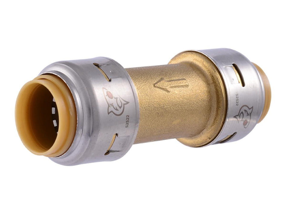 SharkBite Max 1/2 in. Brass Push Check Assembly