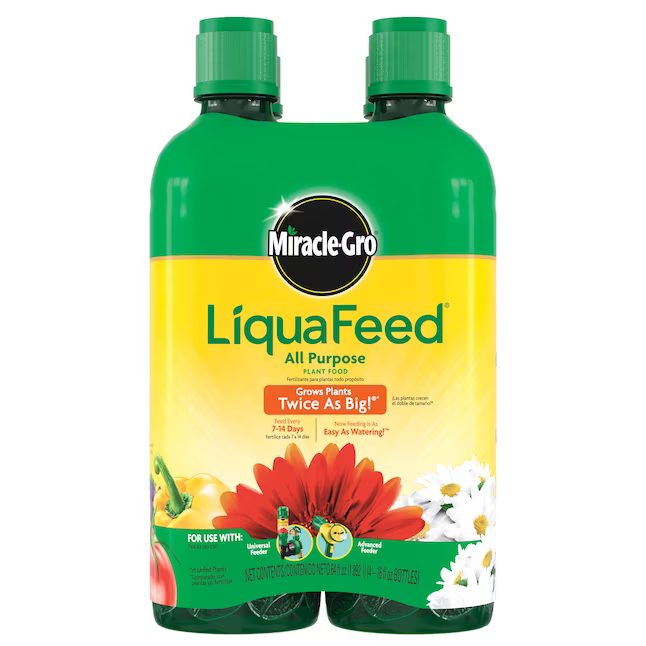 Miracle-Gro LiquaFeed (flüssig) 4er-Nachfüllpackung 8 fl oz flüssiges Allzweckfutter