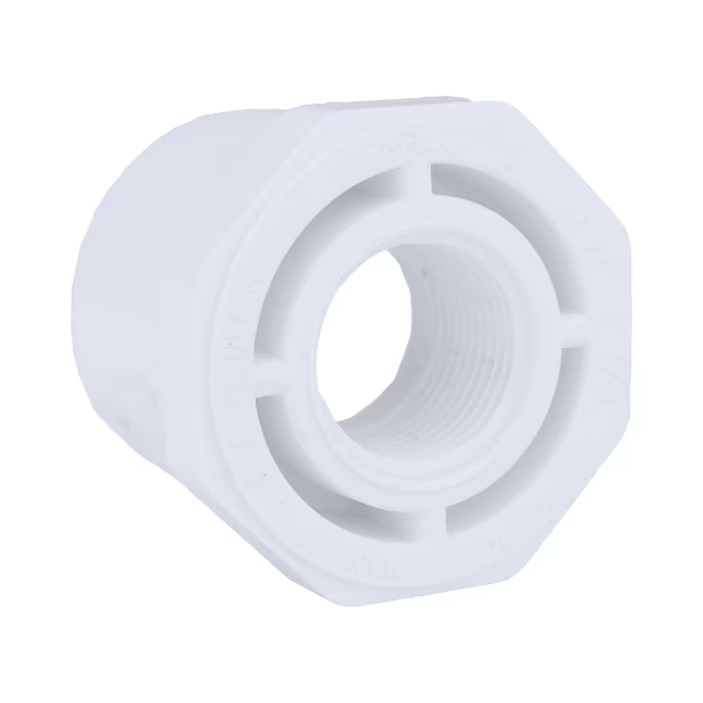 Charlotte Pipe 1-1/4-in x 1/2-in Schedule 40 PVC Reducing Bushing