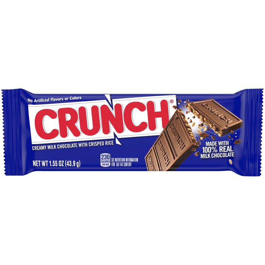 Crunch Milk Chocolate With Crisped Rice Bar (1.55 oz)