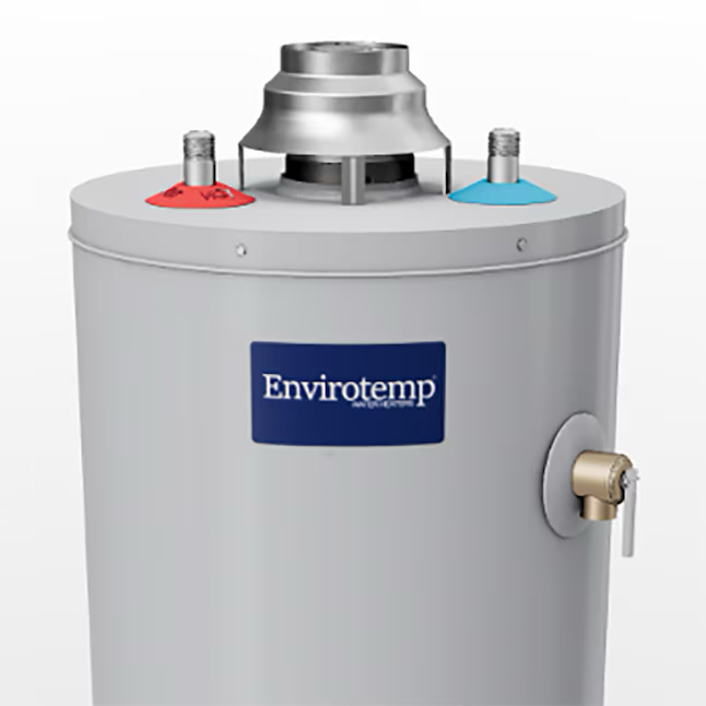 Envirotemp 40-Gallonen großer 35500-BTU Erdgas-Warmwasserbereiter