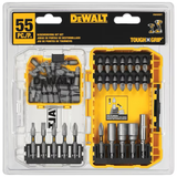 Juego de puntas de destornillador DEWALT ToughGrip 2 (55 piezas)