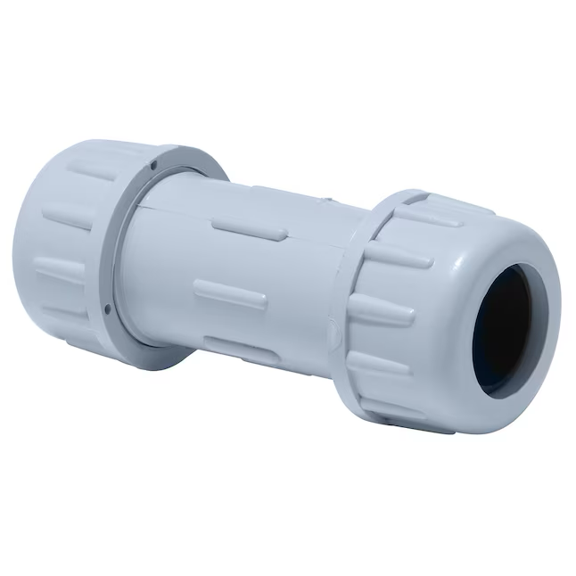 Homewerks Worldwide 1-in Schedule 40 PVC Compression Coupling