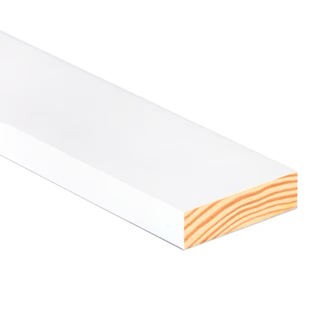 RELIABILT 1-in x 4-in x 16-ft Primed Spruce Pine Fir Board