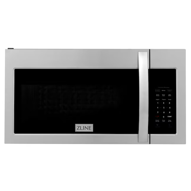 ZLINE 1.5-cu ft 900-Watt Over-the-Range Convection Microwave with Sensor Cooking (Stainless Steel)