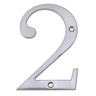 RELIABILT 4-in Satin Nickel Number