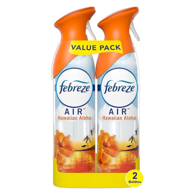 Febreze Air Ambientador dispensador Hawaiian Aloha de 8.8 oz (paquete de 2)