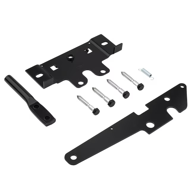 National Hardware 5-in Black Gate Latch