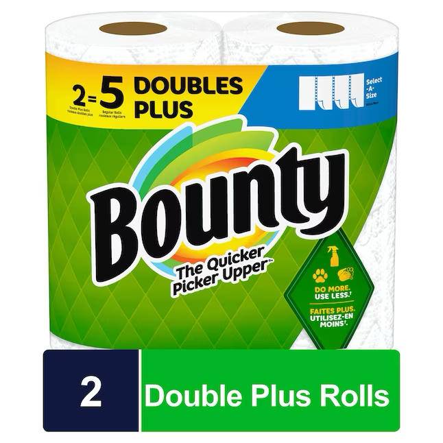 Bounty Select a Size 2-Count Paper Towels