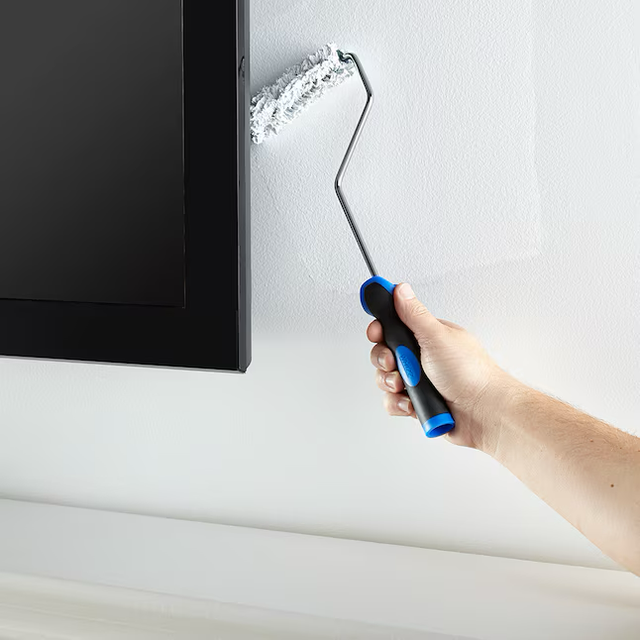 WHIZZ 4-in x 3/8-in Nap MICROLON Ceilings and Walls Synthetic Blend Mini Paint Roller