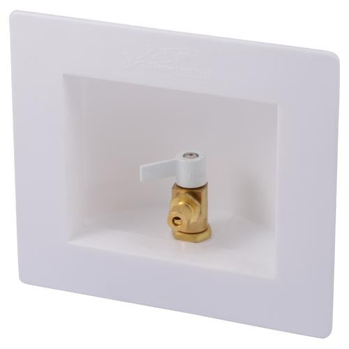 SharkBite Brass Push Ice Maker Outlet Box