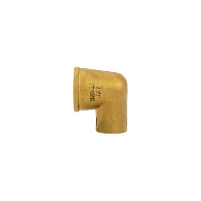 Streamline 1/2-in SWT x 1/2-in FIP Cast Brass 90-Degree Elbow