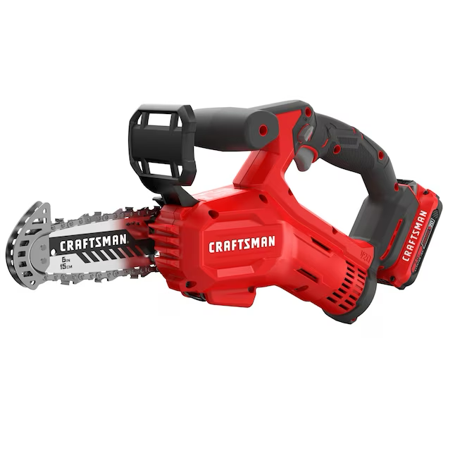 CRAFTSMAN V20 20-volt Max 6-in Battery 2 Ah Chainsaw (Battery and Charger Included)