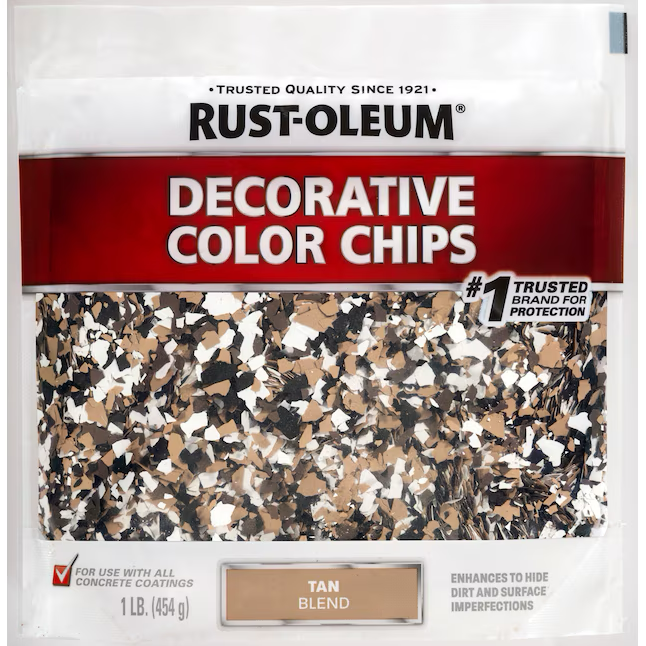 Rust-Oleum Tan Betonzusatz für den Innen- und Außenbereich (Tatsächlicher Nettoinhalt: 16 oz.) 