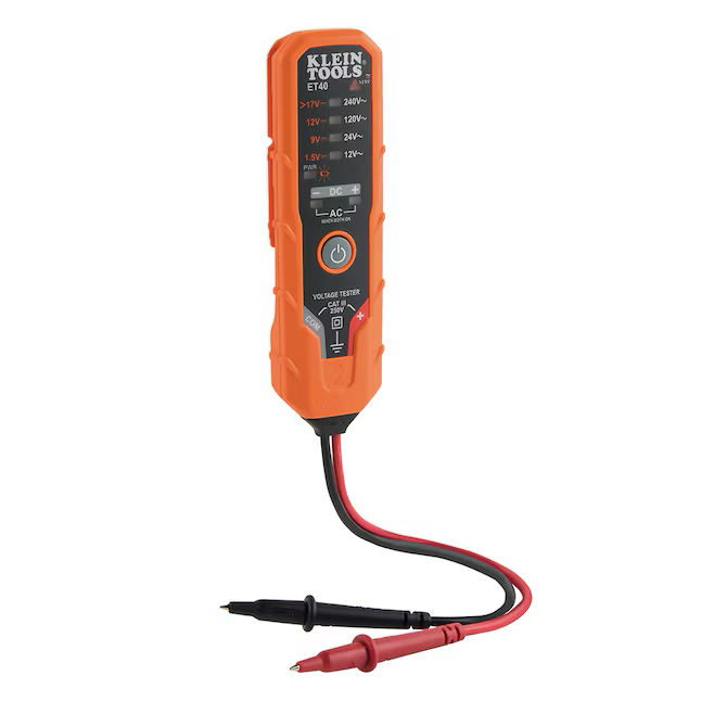 Klein Tools Voltage Testers LED Display Voltage Tester 240-Volt