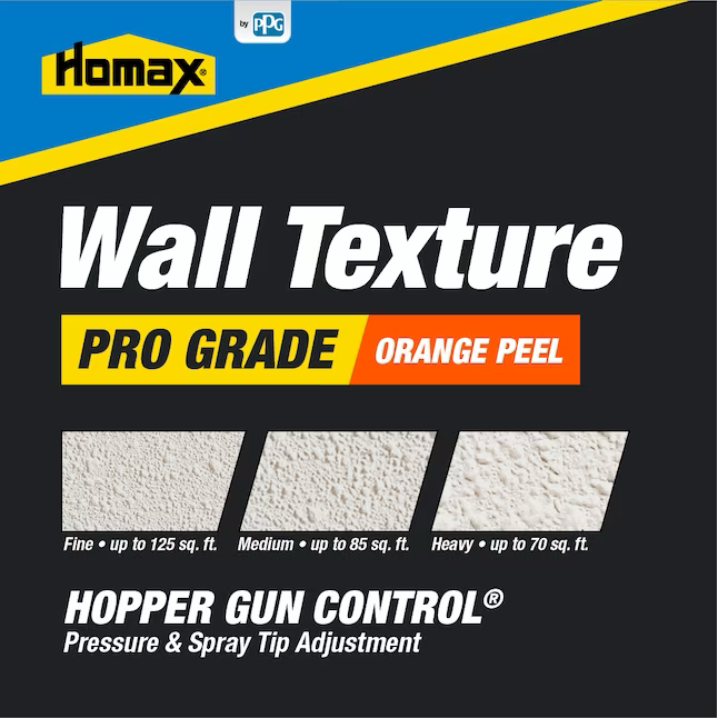 Homax Pro Grade 25-oz getöntes/weißes Orangenschalen-Wandtexturspray auf Wasserbasis