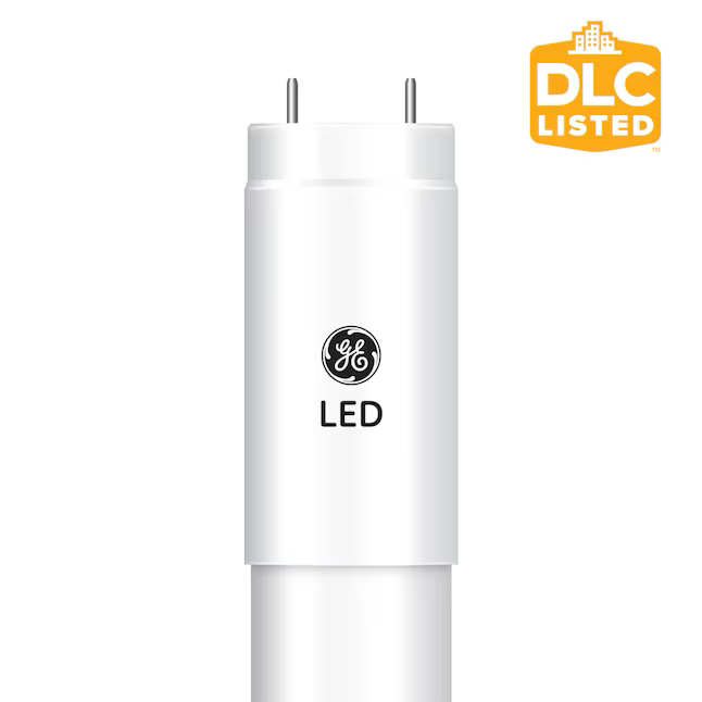 GE DLC-zertifizierte, direkt verdrahtete 32-Watt-EQ T8 Kaltweiß-G13-dimmbare LED-Glühbirne (20er-Pack) 