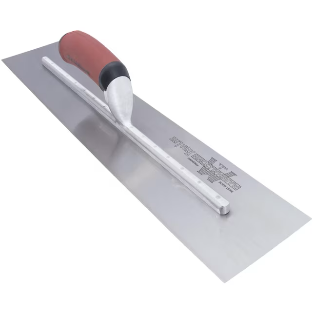 Marshalltown 20-in High Carbon Steel Finishing Concrete Trowel