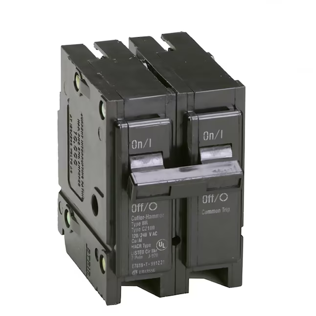 Eaton Type BR 50-Amp 2-Pole Standard Trip Circuit Breaker