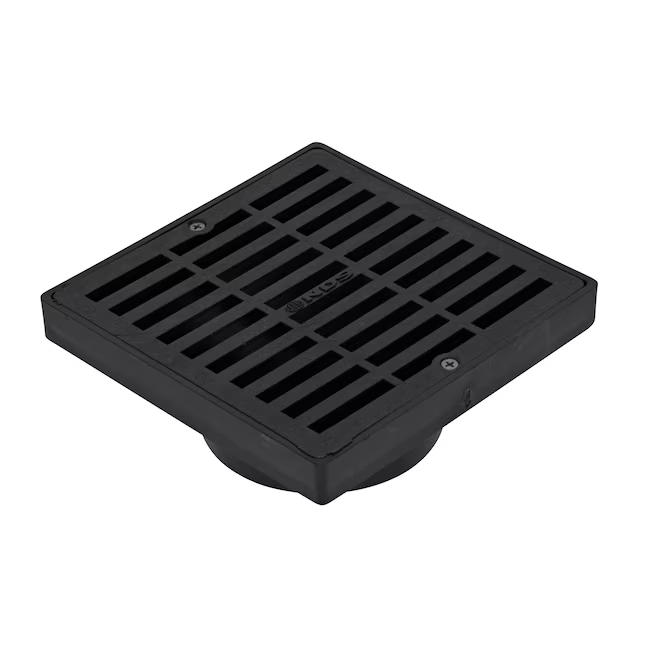 NDS 6-in L x 6-in W x 6-in dia Grate (Black)